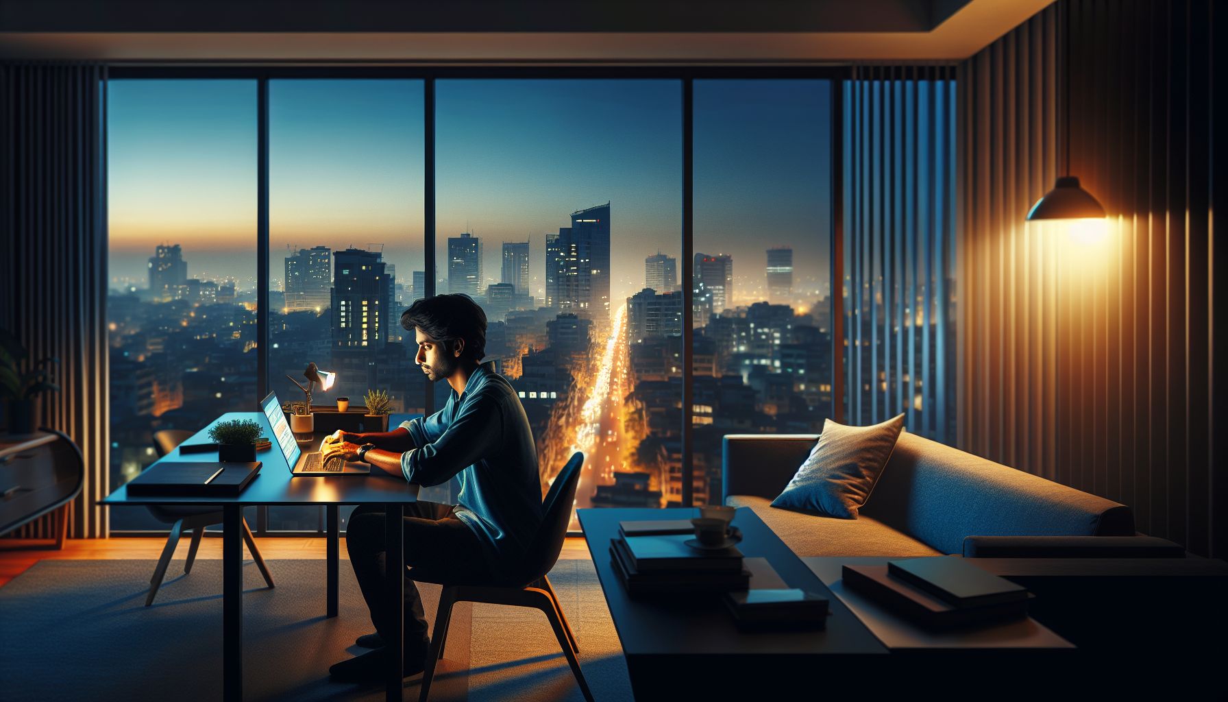 Player in Bangladesh signing into a secure gaming account on a laptop at home