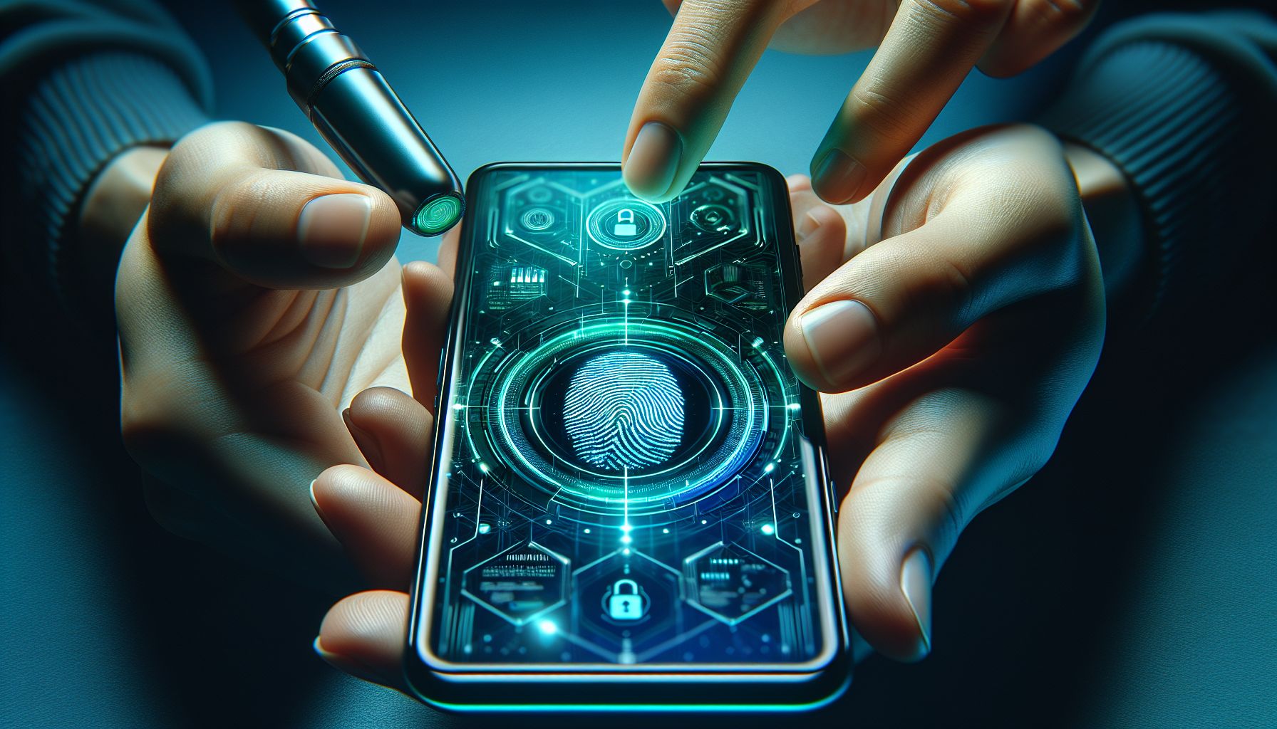 User unlocking a secure gaming account on a smartphone with a protected login screen